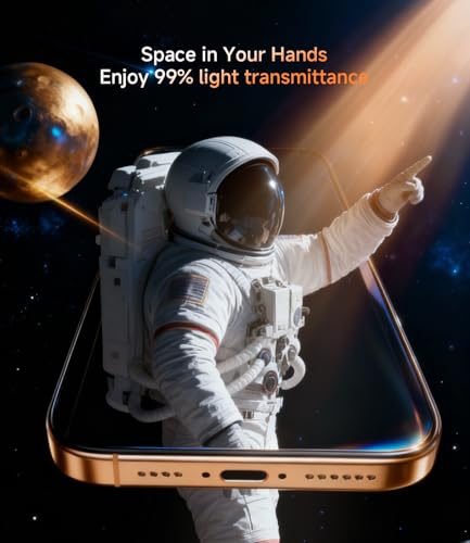 3 Pack for iphone 17 Screen Protector, 9H Hardness Military-Grade Shatterproof, Easy Bubble-Free Install Screen Protector 17 HD Clear Tempered Glass, Case Friendly Design - size: iphone 17(6.3'')