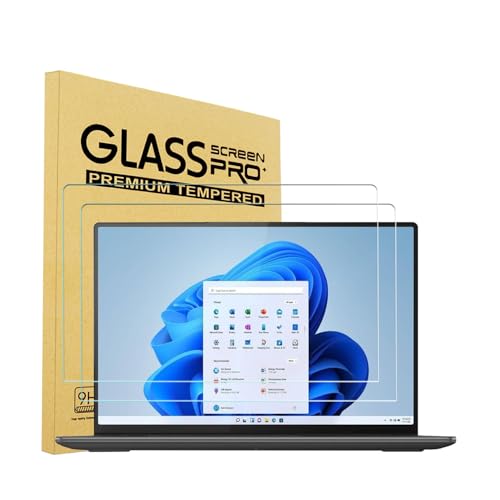i-Tensodo 2 Pack 15.6 Inch Tempered Glass Screen Protector for HP Envy x360 15.6/Pavilion 15.6/ Probook 15.6/EliteBook 15.6/OMEN 15.6/Victus 15.6/Ominbook 3 15.6, HP 15.6" 16:9 Laptop, 9H Hardness - color: Tempered Glass
