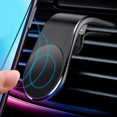 Magnetic Car Phone Mount Holder for Cell Phones Air Vent Phone Bracket Navigation for Smartphones Easy Installation Calling