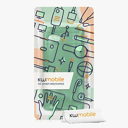 kwmobile Case Compatible with Google Pixel 6a Case - TPU Silicone Phone Cover with Soft Finish - Pixie Green - color: Pixie Green, size: Pixel 6a