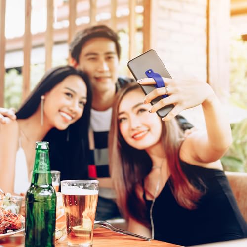 Weewooday 12 Pcs Phone Finger Strap, Classic Colors - color: Classic Colors