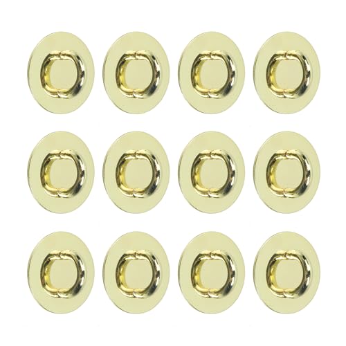 Phone Charm Hook Adhesive Phone Finger Grip Hook, Round - style: Round, Golden