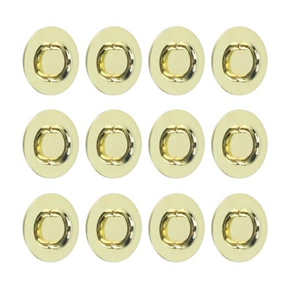 Phone Charm Hook Adhesive Phone Finger Grip Hook, Round - style: Round, Golden