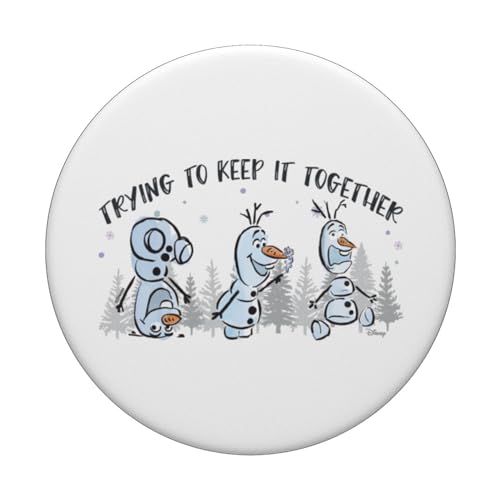 Frozen - Olaf Trying To Keep It Together PopSockets Adhesive PopGrip - style: Adhesive PopGrip