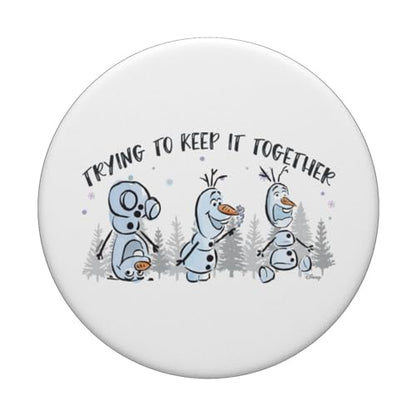 Frozen - Olaf Trying To Keep It Together PopSockets Adhesive PopGrip - style: Adhesive PopGrip
