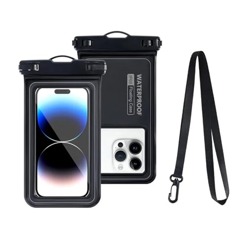 Swimming Dry Bag Beach Touch Screen Pool Boating Kayaking PVC Camping Floating Waterproof Cellphone Pouch(White) - color: White
