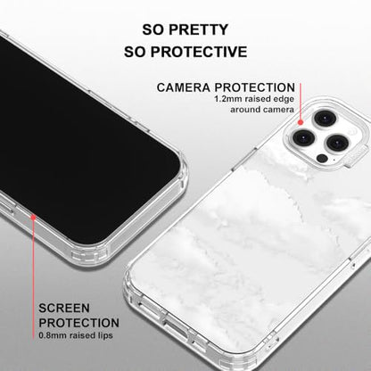 MOSNOVO Case for iPhone 12 & iPhone 12 Pro, [Buffertech 6.6ft Military-Grade Drop Protection] [Anti Peel Off Tech] Clear TPU Bumper Phone Case Cover Design - Cloud - color: Clear - Cloud, size: iPhone 12 / iPhone 12 Pro