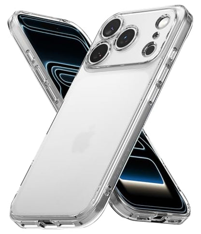 Ringke for iPhone 17 Pro Case [Fusion Matte Clear] | Oil & Dirt Resistant, Anti-Fingerprint Technology Prevents Oily Smudges, Frosted Coating Feels Velvety Soft - size: iPhone 17 Pro