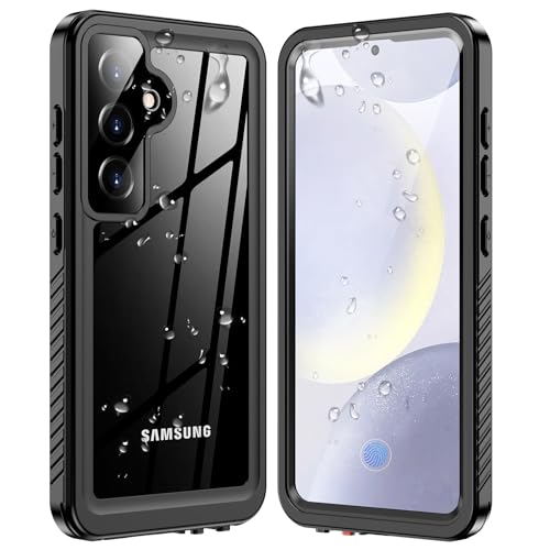 xiwxi Designed for Samsung Galaxy S24 Case Waterproof,[IPX8 Underwater Case][Full Body Shockproof][Military Drop Proof] for S24 Case,6.1 inch-Black - size: For Samsung S24-6.1"