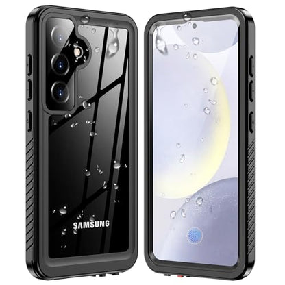 xiwxi Designed for Samsung Galaxy S24 Case Waterproof,[IPX8 Underwater Case][Full Body Shockproof][Military Drop Proof] for S24 Case,6.1 inch-Black - size: For Samsung S24-6.1"