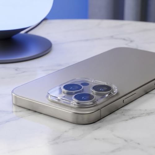 Lurrose Phone Camera Lens Protector, Scratch-Resistant Camera Protection Cover, Phone Safety Cover, Mobile Lens Protector, Compatible with IPhone17/17ProMax