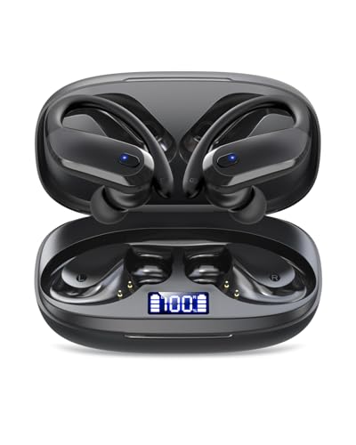 Wireless Earbuds,Bluetooth 5.4 Ear buds,Sport Headphones with Earhooks