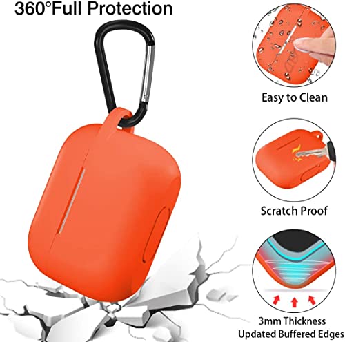 Lerobo for AirPods Pro 2nd/1st Case with Keychain, - color: Orange