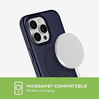 Tech21 Evo Check case for iPhone 15 Pro Max - Compatible with MagSafe - Impact Protection Case - Midnight Blue - color: Midnight Blue, size: iPhone 15 Pro Max