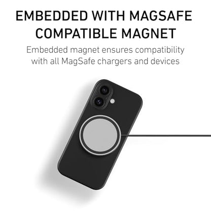 PEEL Magnetic Case for iPhone 16 (Black) - color: Black, size: Magnetic