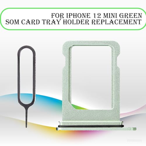 for iPhone 12 Mini Green Single SIM Card Tray Slot Replacement