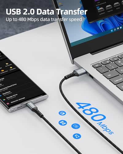 Short USB A to USB C Cable 1.5FT 3Pack, 18 inch USBC Cable 3A Fast Charging - color: Black, size: 1.5FT