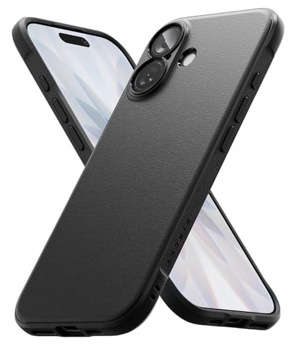 Ringke Onyx for iPhone 17 Case, [Feels Good in The Hand] Oil & Dirt Resistant, Individual Lens Covers for Cameras, Non-Slip Enhanced Grip Lightweight Cover - Black - color: Black, size: iPhone 17