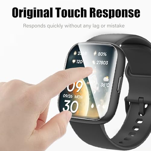 Compatible for Timex Expedition Screen Protector Screen Protector, [6 Pack] Full Coverage TPU Clear Film Compatible for Timex Men's Expedition Scout, Marlin 40mm Watch (6 pack, for Expedition Scout 40mm) - size: for Expedition Scout 40mm