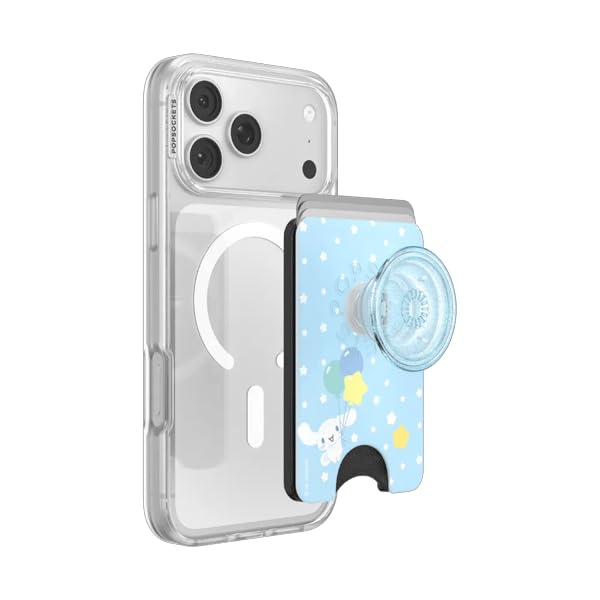 PopSockets Phone Wallet for MagSafe, Phone Card Holder with Grip, Hello Kitty - Cinnamoroll - color: Cinnamoroll, style: MagSafe Wallet