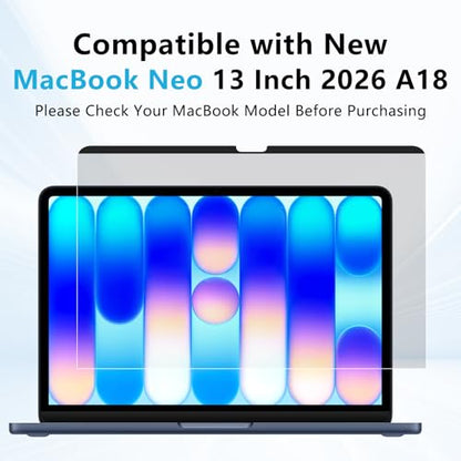Magnetic Privacy Screen Protector for MacBook Neo 13-inch (2026 A18 Pro) - size: MacBook Neo 13 inch 2026