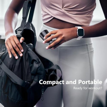 MiiKARE Magnetic Gym Phone Holder for MagSafe, Treadmill and Workout Mount - color: Deep Black