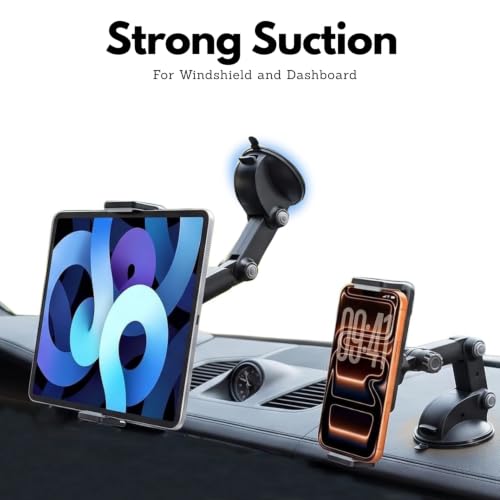 Universal Car Mount Windshield Dashboard Holder for Phone iPad Stand