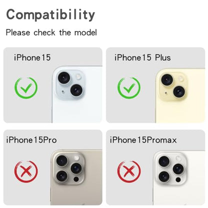 Bling Diamond Camera Lens Protector Compatible with iPhone 15 ＆ iPhone 15 Plus, Metal Glitter Gem Camera Cover，9H Tempered Glass lens full Screen Protector with 3D Rhinestone Sparkle - size: iPhone 15 ＆ iPhone 15 Plus