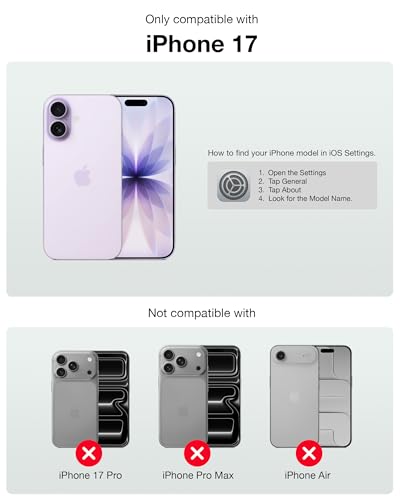 UARMOR Glass 3 Pack Screen Protector for iPhone 17, 9H Tempered Glass with Easy Installation Kits, Shatterproof, Case-Friendly Fit - HD Clear (iPhone 17) - size: iPhone 17
