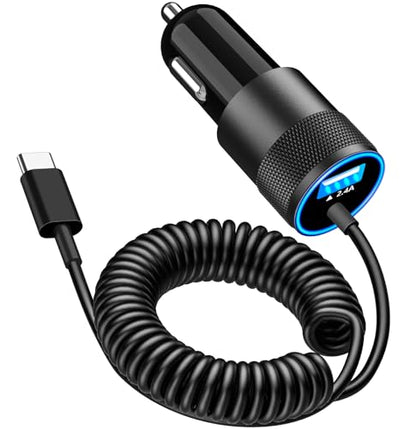 Apple MFi Certified iPhone 17 Car Charger Fast Charging + 6FT Type-C Cable