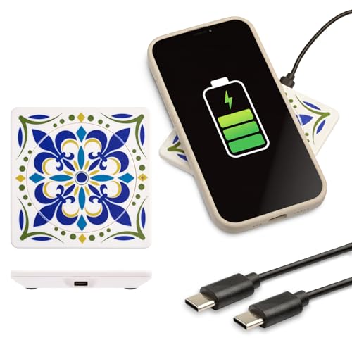 Thinking Gifts 15W Magnetic Wireless Charger, Charging Pad - Tile - color: Tile