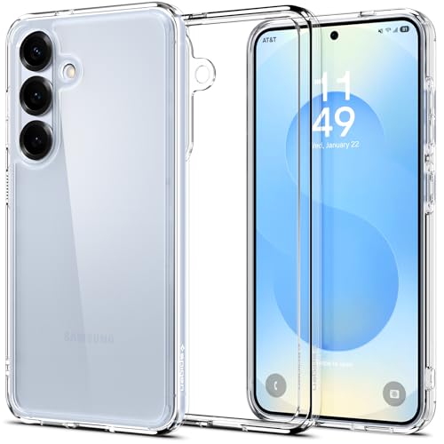 Spigen for Galaxy S25 Case, Ultra Hybrid [No Magnet Ring] [Anti-Yellowing] - Crystal Clear - color: Crystal Clear, size: Galaxy S25