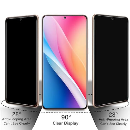 Pokolan Privacy Screen Protector for Samsung Galaxy S21 5G Tempered Glass - size: Samsung Galaxy S21 6.2-inches
