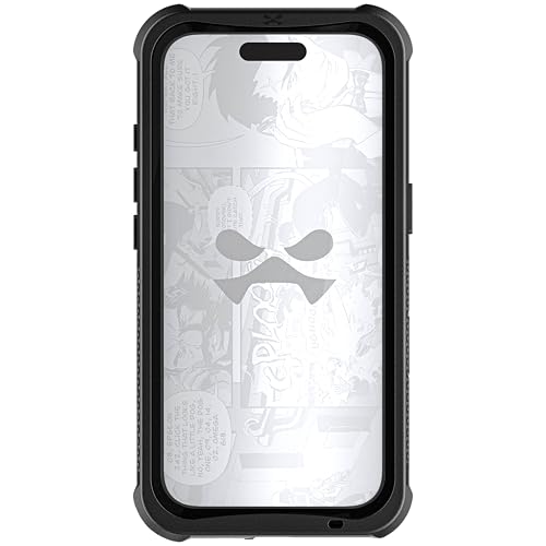 Ghostek Nautical Waterproof Apple iPhone 16 Case with Holster Belt Clip - Screen and Camera Protector, MagSafe Compatible, Rugged Heavy Duty Cover (6.1 Inch, Clear) - color: Clear, size: iPhone 16