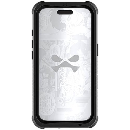 Ghostek Nautical Waterproof Apple iPhone 16 Case with Holster Belt Clip - Screen and Camera Protector, MagSafe Compatible, Rugged Heavy Duty Cover (6.1 Inch, Clear) - color: Clear, size: iPhone 16
