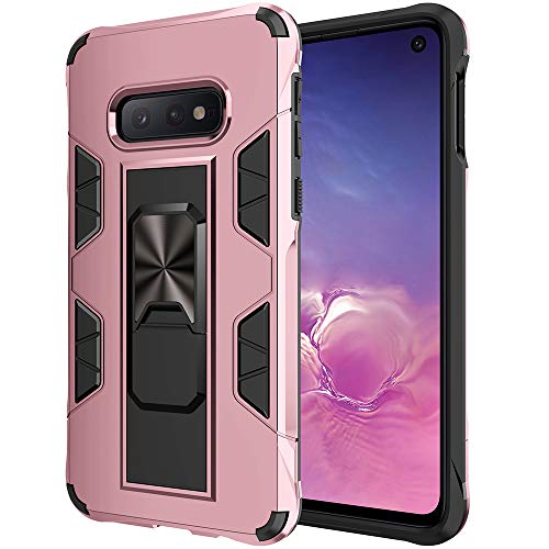 Dionsibei for Samsung Galaxy Note 8 Case Military Grade Built-in Kickstand with Stand Holder Armor Heavy Duty Shockproof Cover Protective for Samsung Galaxy Note 8 Phone Case (Rose Gold) - color: Rose Gold
