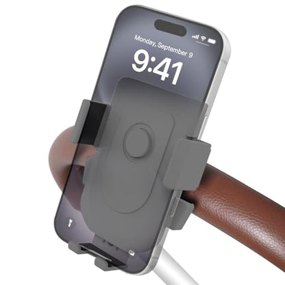 Baby Stroller Phone Holder, Universal Handlebar Phone Mount Grey