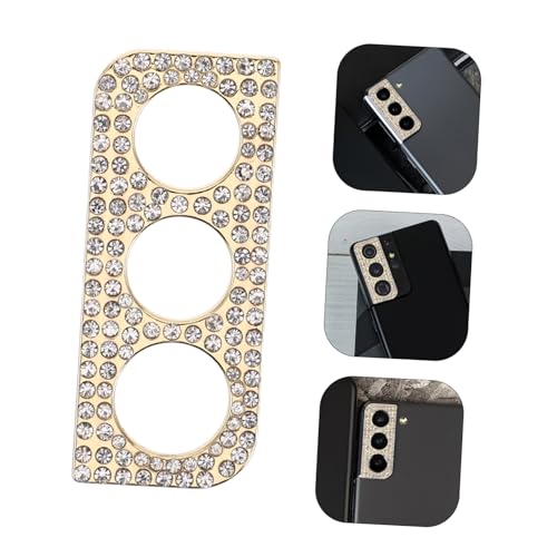 Camera Lens Scratch Guards Lens Shield Stickers High Hardness Protective Film - color: Golden