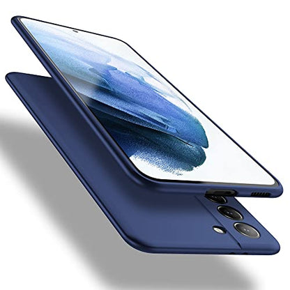 X-level for Samsung Galaxy S21+ Plus Case Slim Fit Soft TPU Super Thin [Guardian Series] S21 Plus Phone Back Cover Light Protective Matte Finish Coating Case Compatible Samsung S21+ Plus-Navy Blue - color: Navy blue