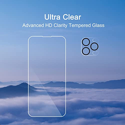 Ailun Screen Protector + Camera Lens Protector for iPhone 14 Pro Max
