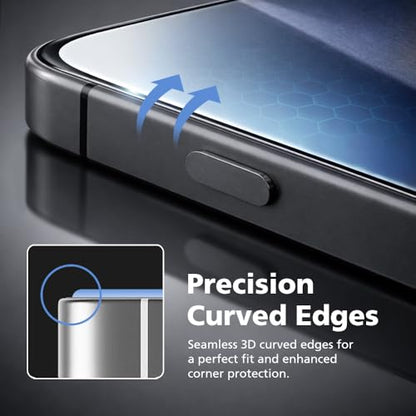 2 PACK Privacy Screen Protector for Samsung Galaxy S25 Plus/S24 Plus [27° Anti-Spy] 9H Hardness Shatterproof Tempered Glass [Auto Dust Removal Installation] Fingerprint ID Unlock, Bubble Free, Case-Friendly, HD Full Coverage - size: Galaxy S25 Plus/S24 Pl