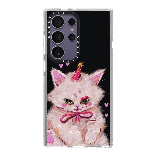 CASETiFY for Galaxy S24 Ultra Case - Impact Clear | Not Yellowing | 6.6 ft. Drop Protection | CLOWN KITTY | Clear - color: CLOWN KITTY, size: Galaxy S24 Ultra