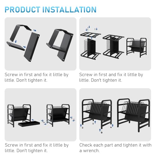 Moricher Chromebooks Charging Station 12-Slot Open Charging and Storage Rack with Leveling Feet for iPads, Tablets and Laptop Computers – Ideal for Classrooms, Offices, and Libraries
