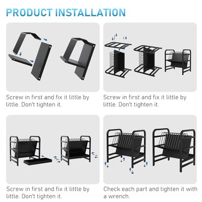 Moricher Chromebooks Charging Station 12-Slot Open Charging and Storage Rack with Leveling Feet for iPads, Tablets and Laptop Computers – Ideal for Classrooms, Offices, and Libraries