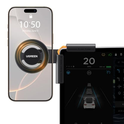 UGREEN Tesla Phone Mount with Strongest Magnet Power, Fully Adjustable View