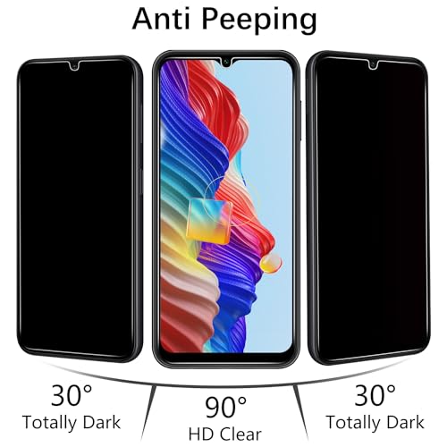 MAYtobe Privacy Screen Protector For Samsung Galaxy A14 5G Tempered Glass