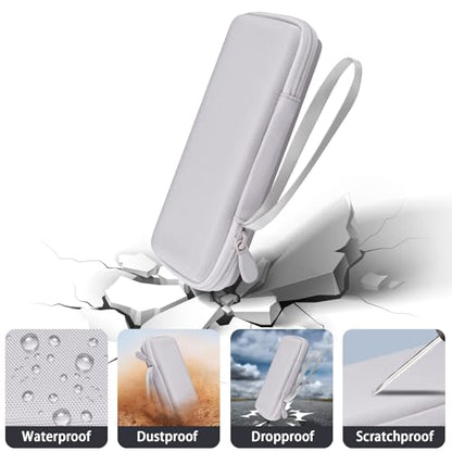 Hard Travel Case for UEQ/VBA/KEEPRO 3 in 1 Wireless Charging Station - color: White Case