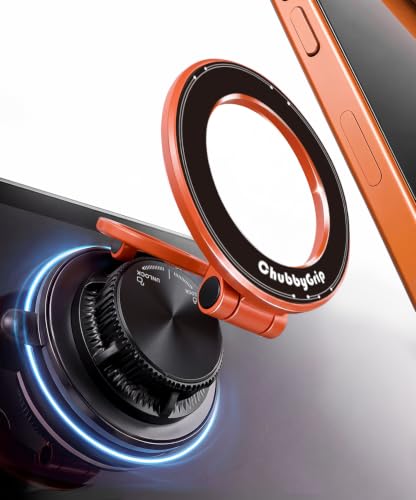 ChubbyGrip AirVac Magnetic 360° Adjustable Car Phone Holder with Gel Base - color: B-Gel Base