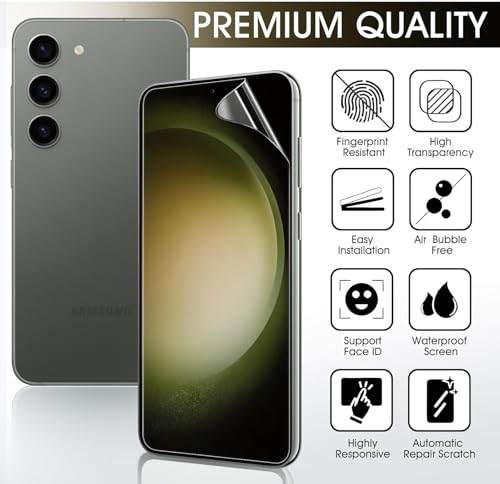 3 Pack for Samsung Galaxy S25 Screen Protector Flexible Soft - size: Samsung Galaxy S25