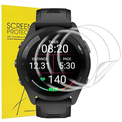 6 Pack Anti-Scratch Film for Garmin Forerunner 265 (46mm) Screen Protector